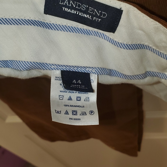 44 Waist US Corduroy Pant trousers - Picture 2 of 3